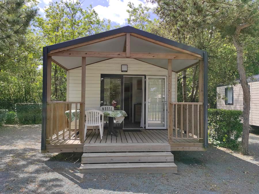 mobil home moderne camping vendée